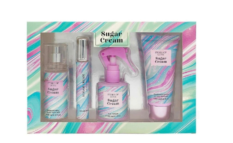Set sugar cream