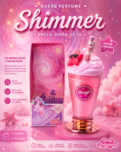 Perfume shimmer helado