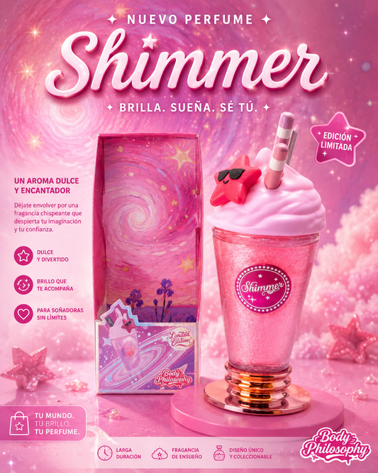 Perfume shimmer helado