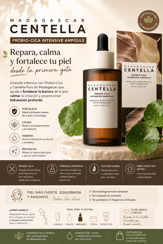 Serum de Madagascar Centella Probio-Cica Intensive Ampoule