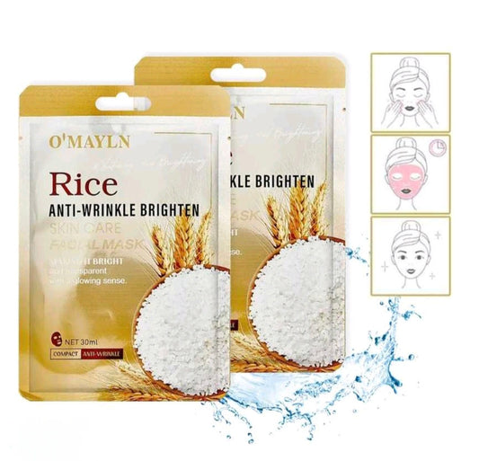 10 mascarilla de arroz 🌾