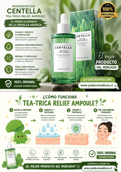Serum skin1004 100ml te verde Acne