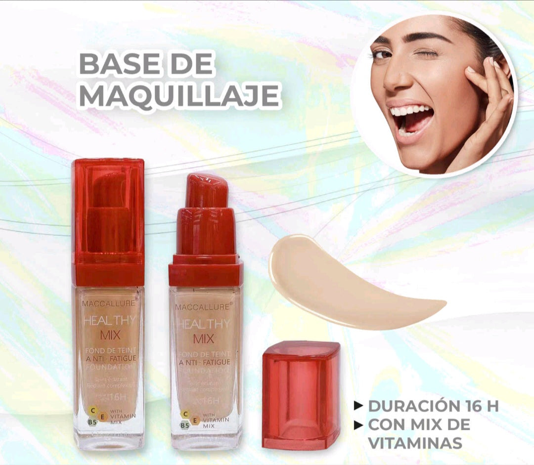 Base 16 horas con vitaminas