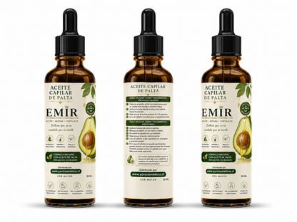 Aceite capilar palta para pintas