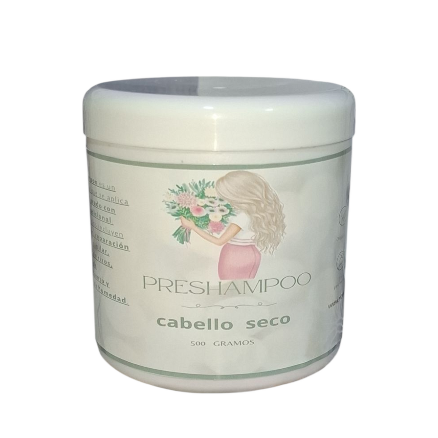 10 PRE SHAMPOO cabello seco 500gr.