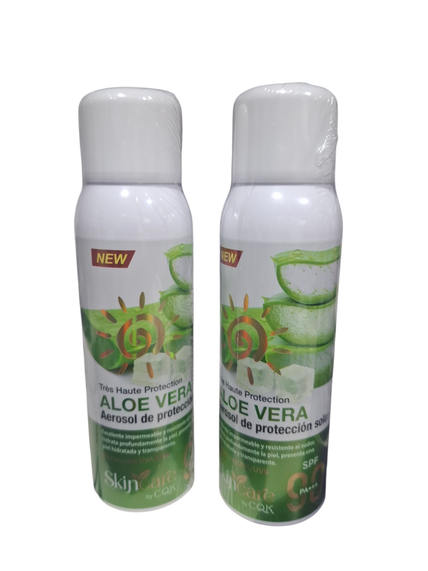 Protector solar en spray de Aloe Vera