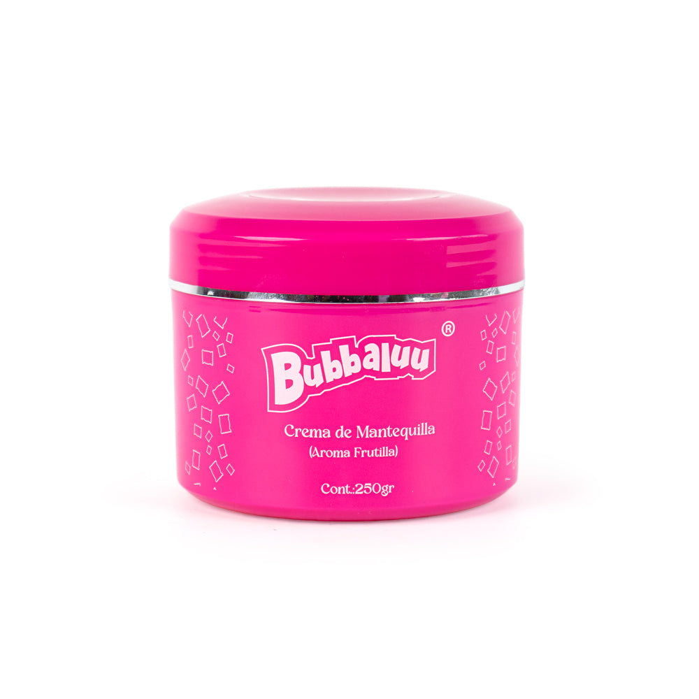 Crema de mantequilla frutilla 🍓 bubbaluu