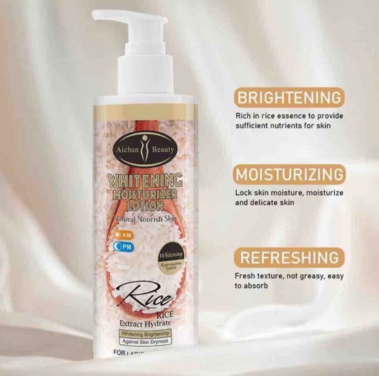 Crema corporal arroz
