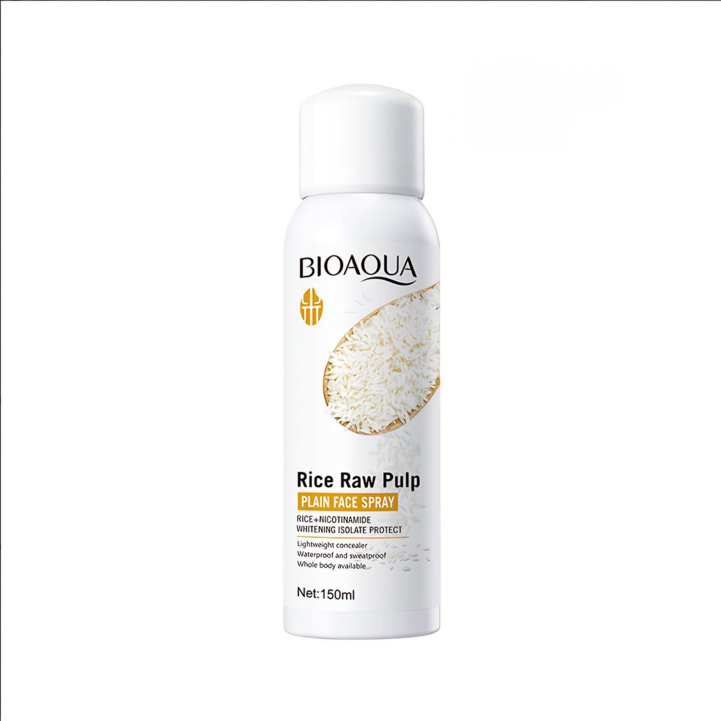 Spray hidratante de arroz