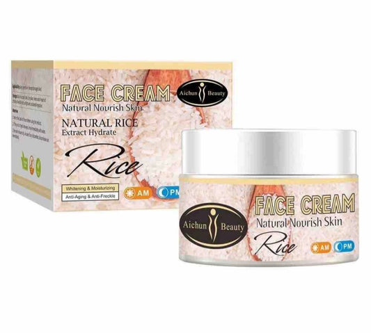 Crema de arroz antiedad