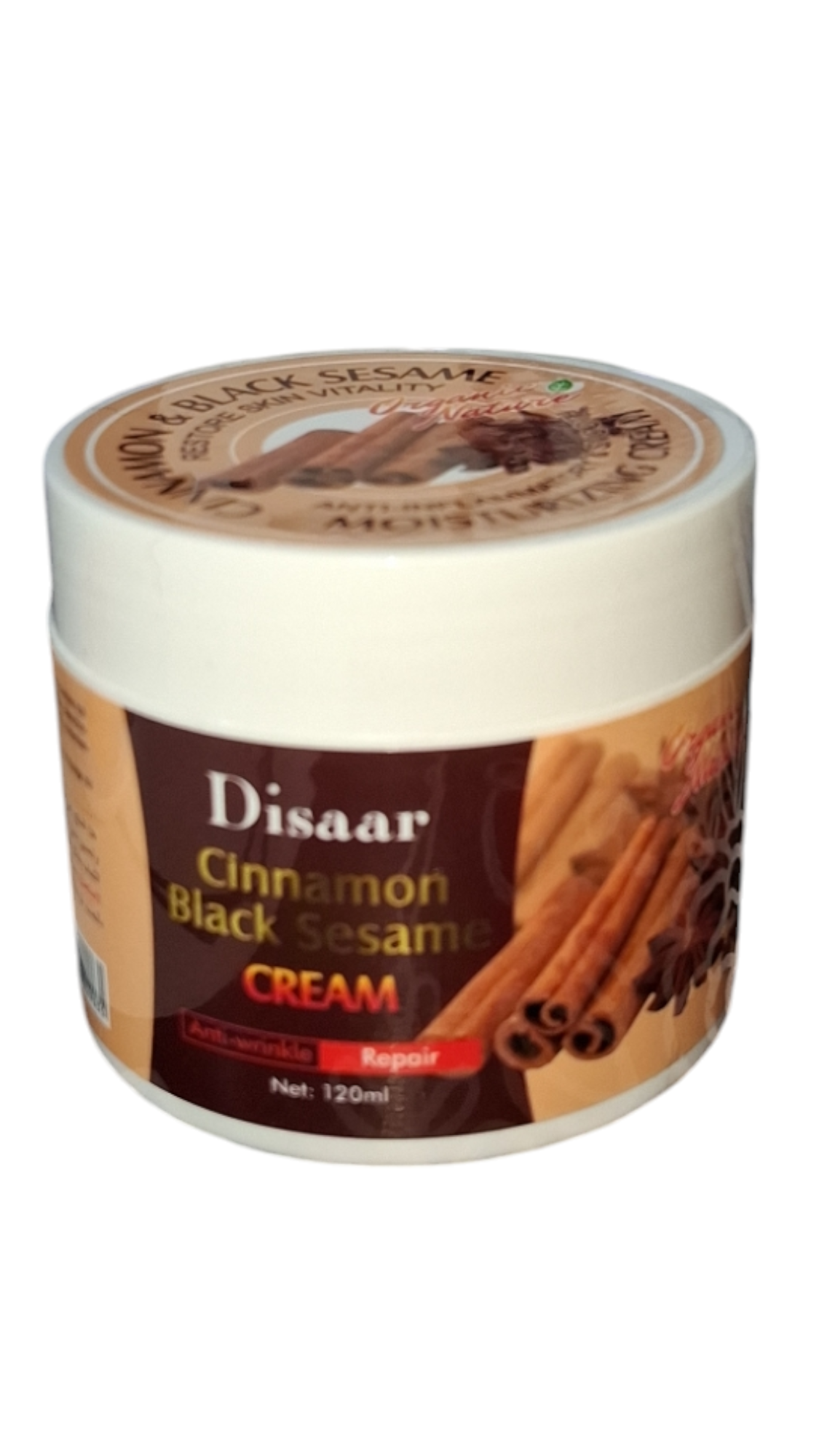 Crema facial canela
