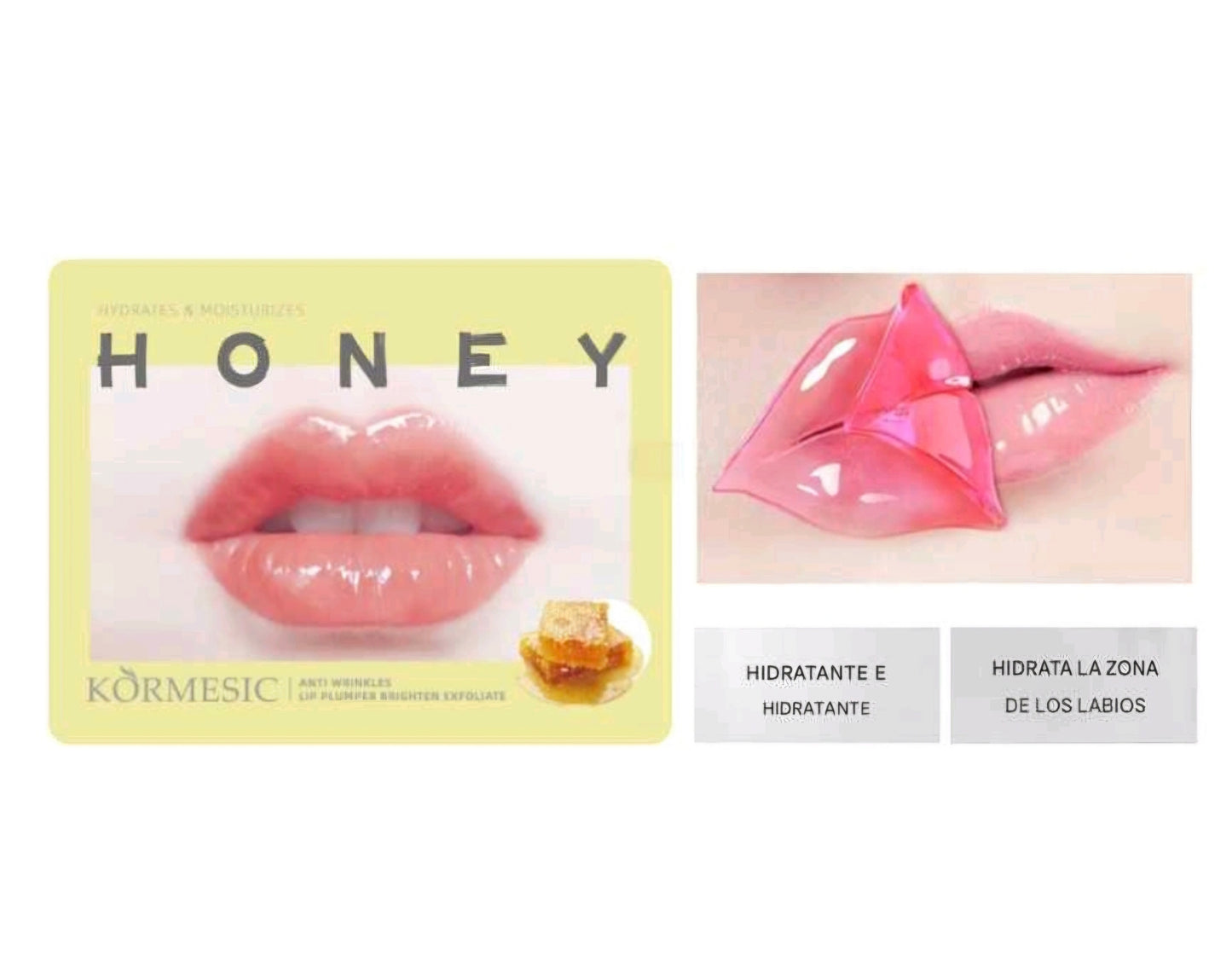 10 mascarillas de labios miel 🍯