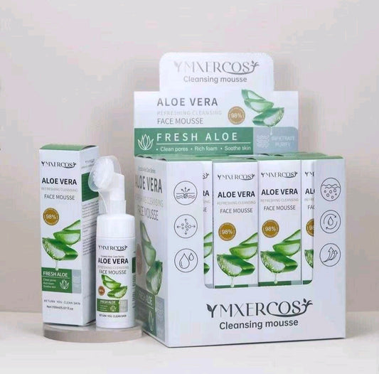 Espuma con cepillo Aloe Vera
