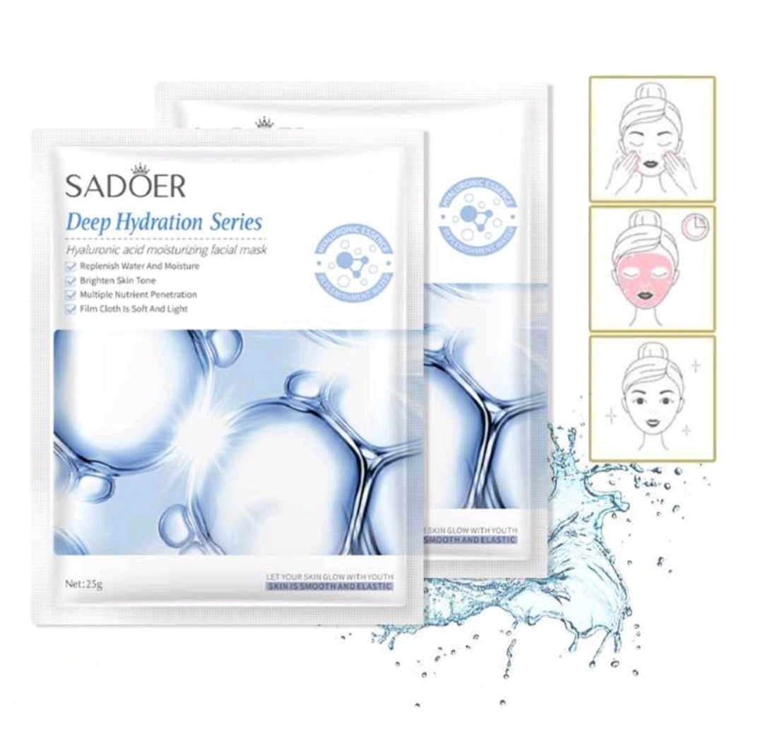 Mascarilla ácido hialuronico