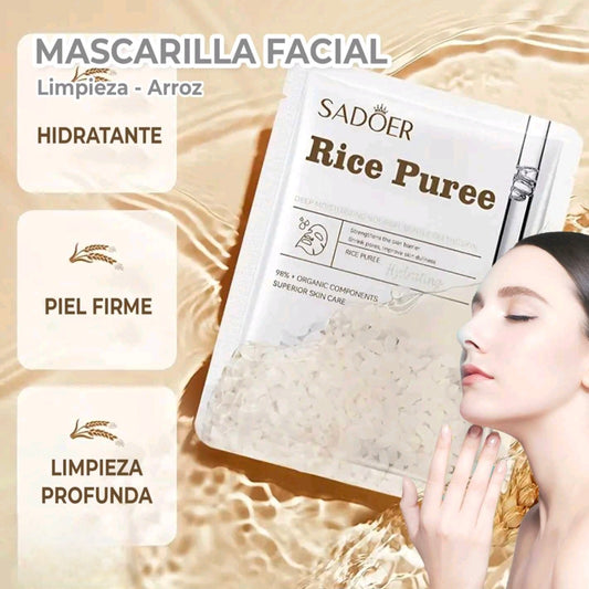 Mascarilla hidratante arroz