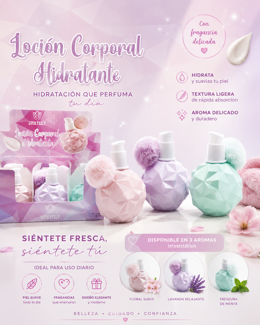 Caja de 6 cremas con ponpom