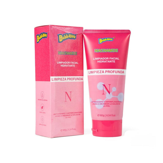 Jabon limpiador con Niacinamida bubbaluu