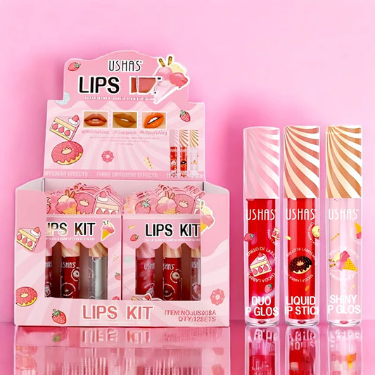 Caja labiales mate y lips