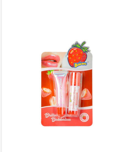 Dúo lips bubbaluu frutilla 🍓
