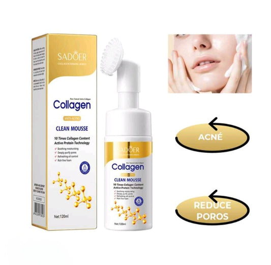 Espuma facial colageno