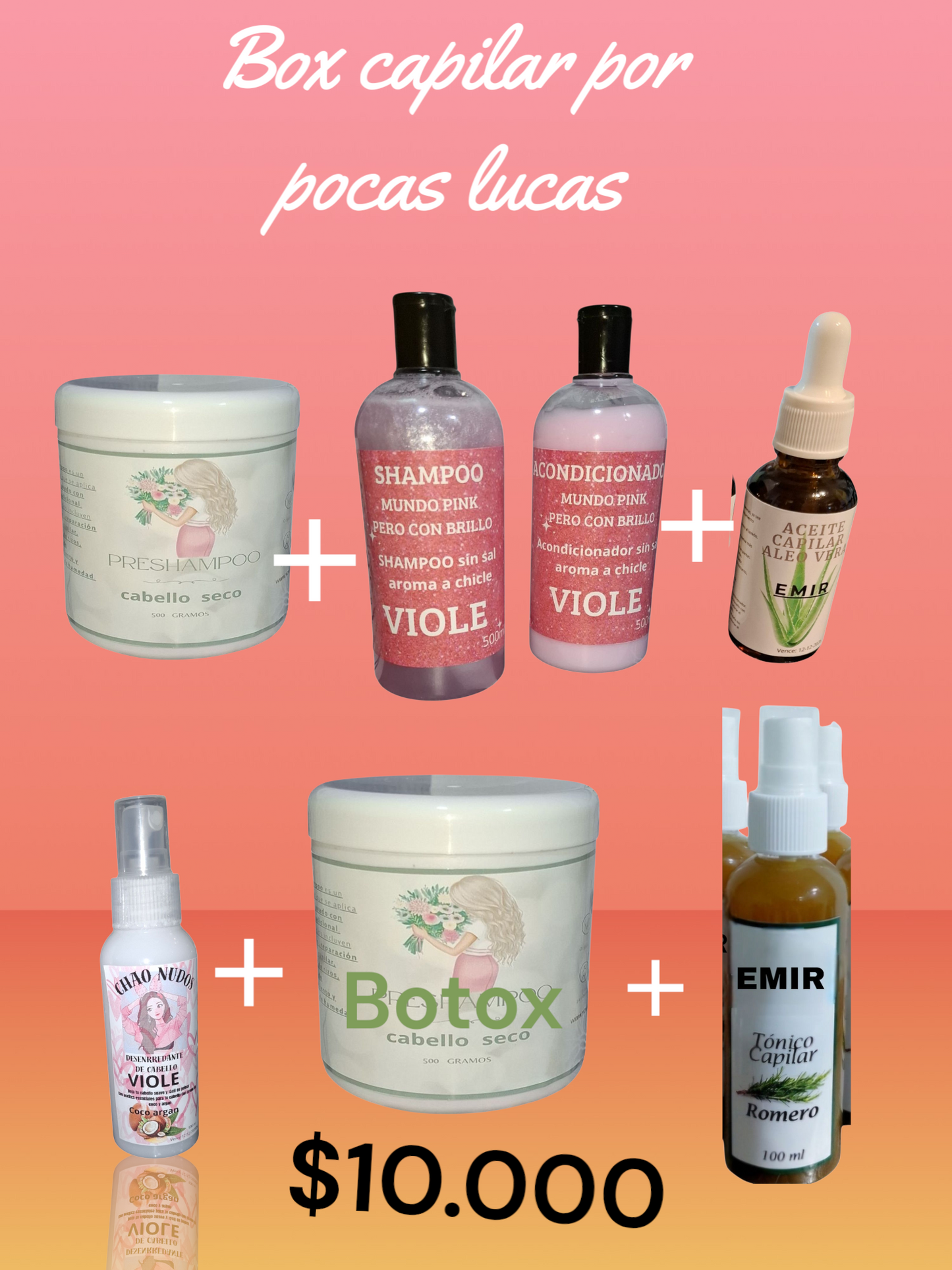 BOX CAPILAR POR POCAS LUCAS