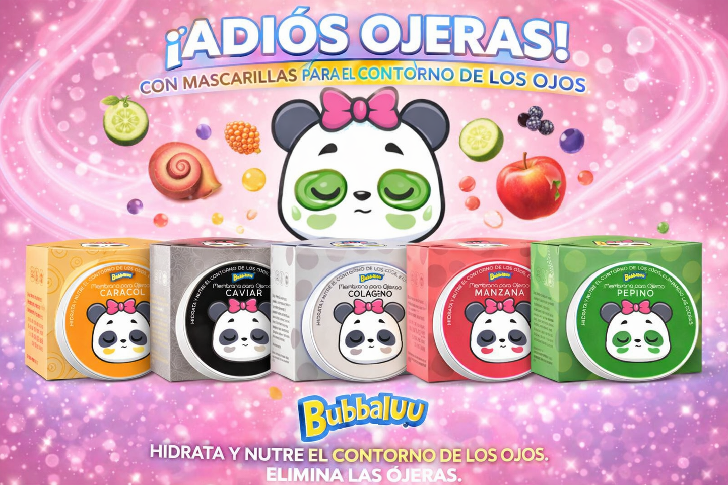 Caja membrana de ojeras