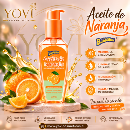 Aceite corporal bubbaluu