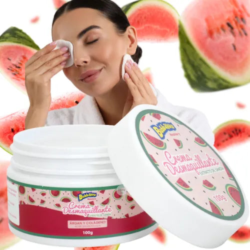 Desmaquillante argan y colageno aroma sandía
