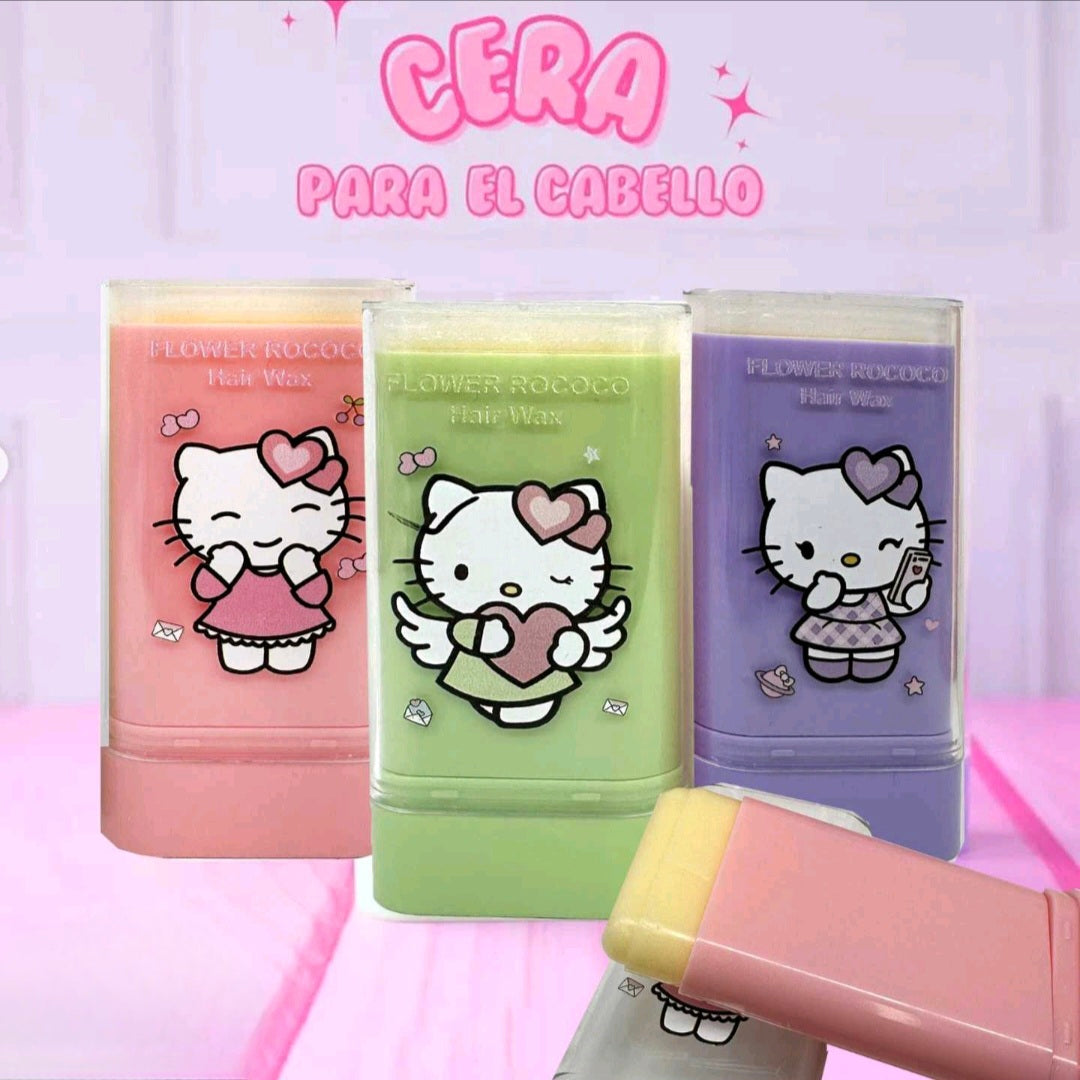 Cera de cabello HELLO KITTY – yovi cosmeticos por mayor
