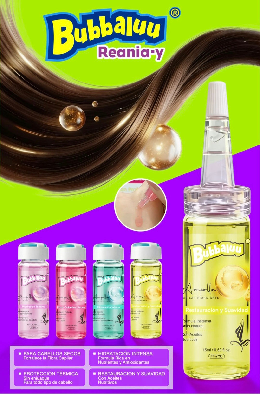 Ampollas bubbaluu variedades nutricion