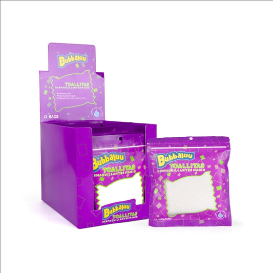 Toallas desmaquillante magic bubbaluu