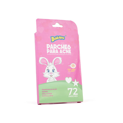 Parches Hidrocoloide Anti Acne 72 U Bubbaluu Formas