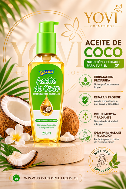 Aceite corporal bubbaluu