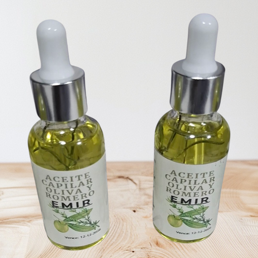 12 Aceite capilar Romero Oliva