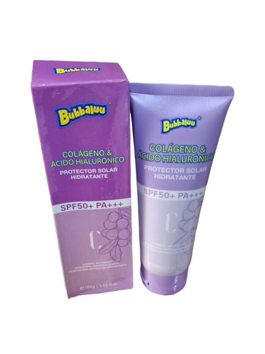 Protector solar uva 🍇 bubbaluu