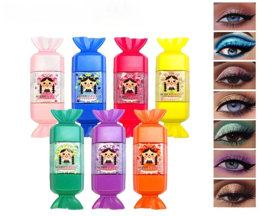 7 sombras metalizadas